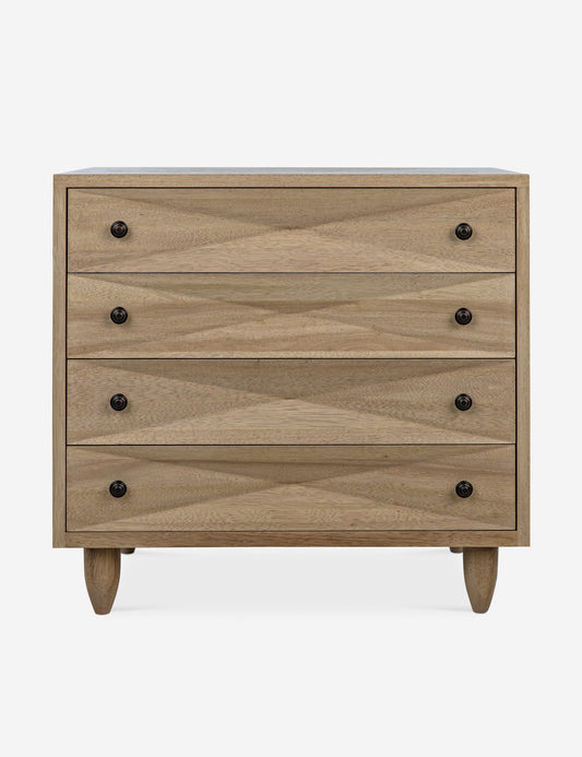 Sen 4-Drawer Dresser - Dark Walnut