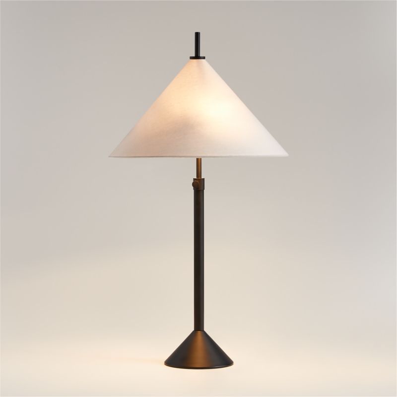 Seymour Telescoping Metal Table Lamp