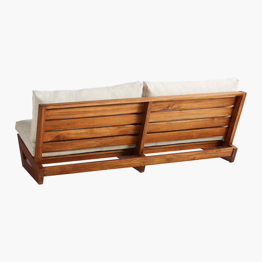 Sunset 74" Teak Outdoor Loveseat