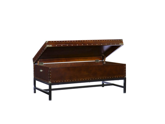 Southern Enterprises Furniture Trunk Coffee Table