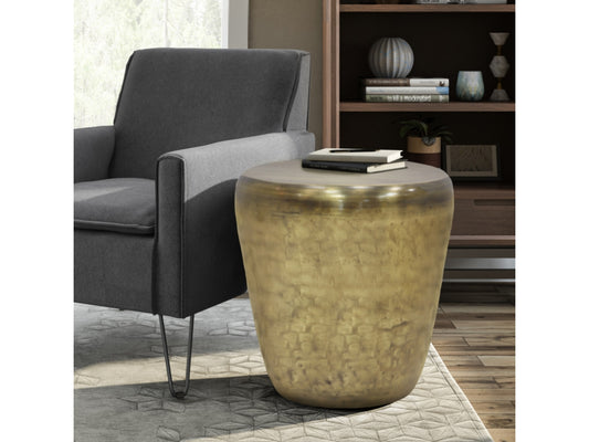 Garvy Metal Accent Table