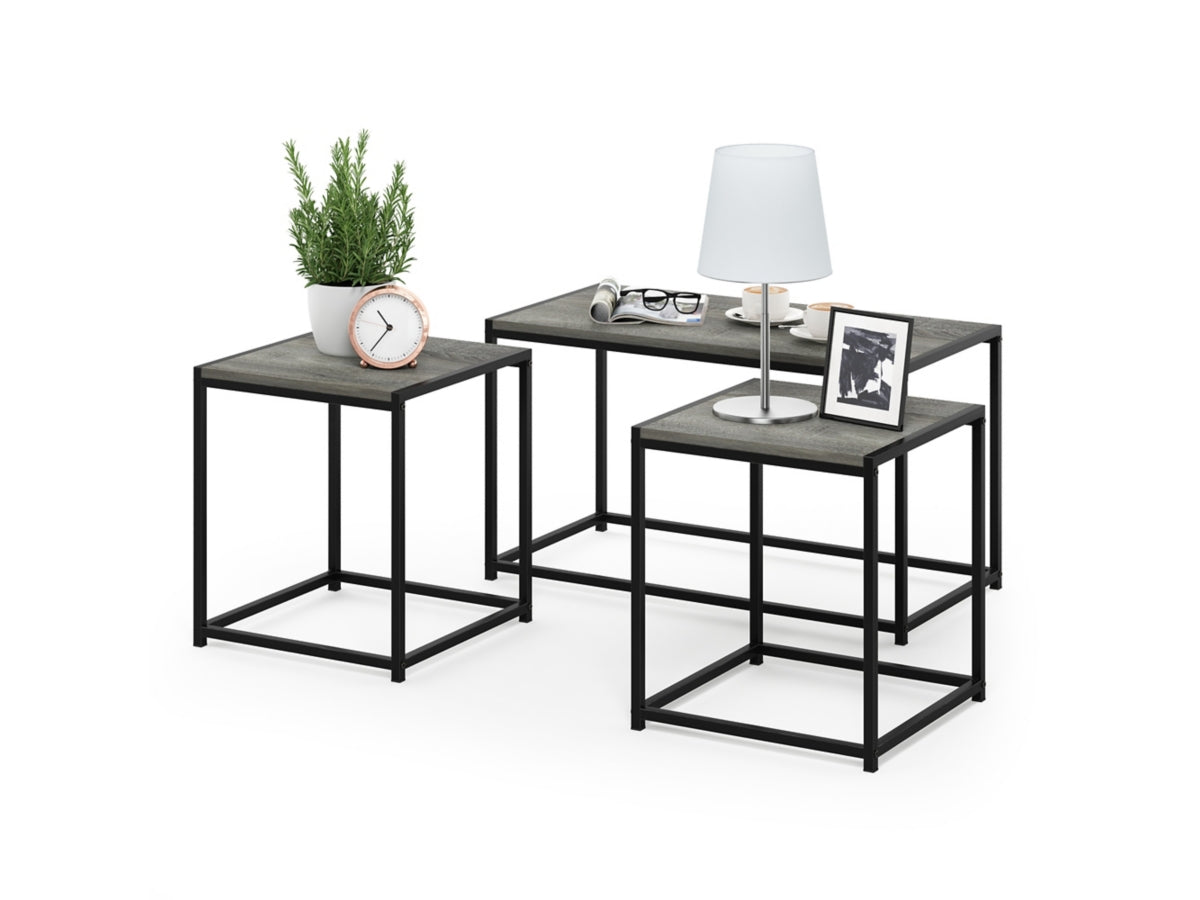 Camus Modern Living Room Table 3-Piece Set