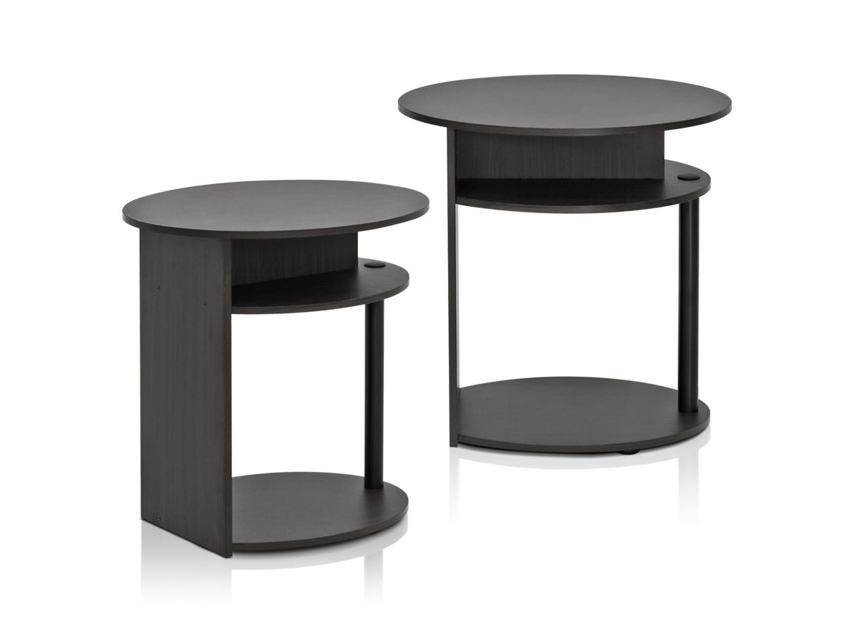 Jaya Oval End Table Set