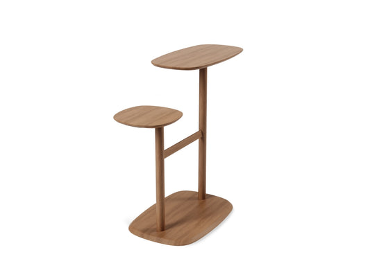 Umbra Swivo Side Table Light Walnut