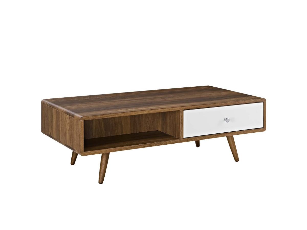 Modway Transmit 1-Drawer Storage Coffee Table