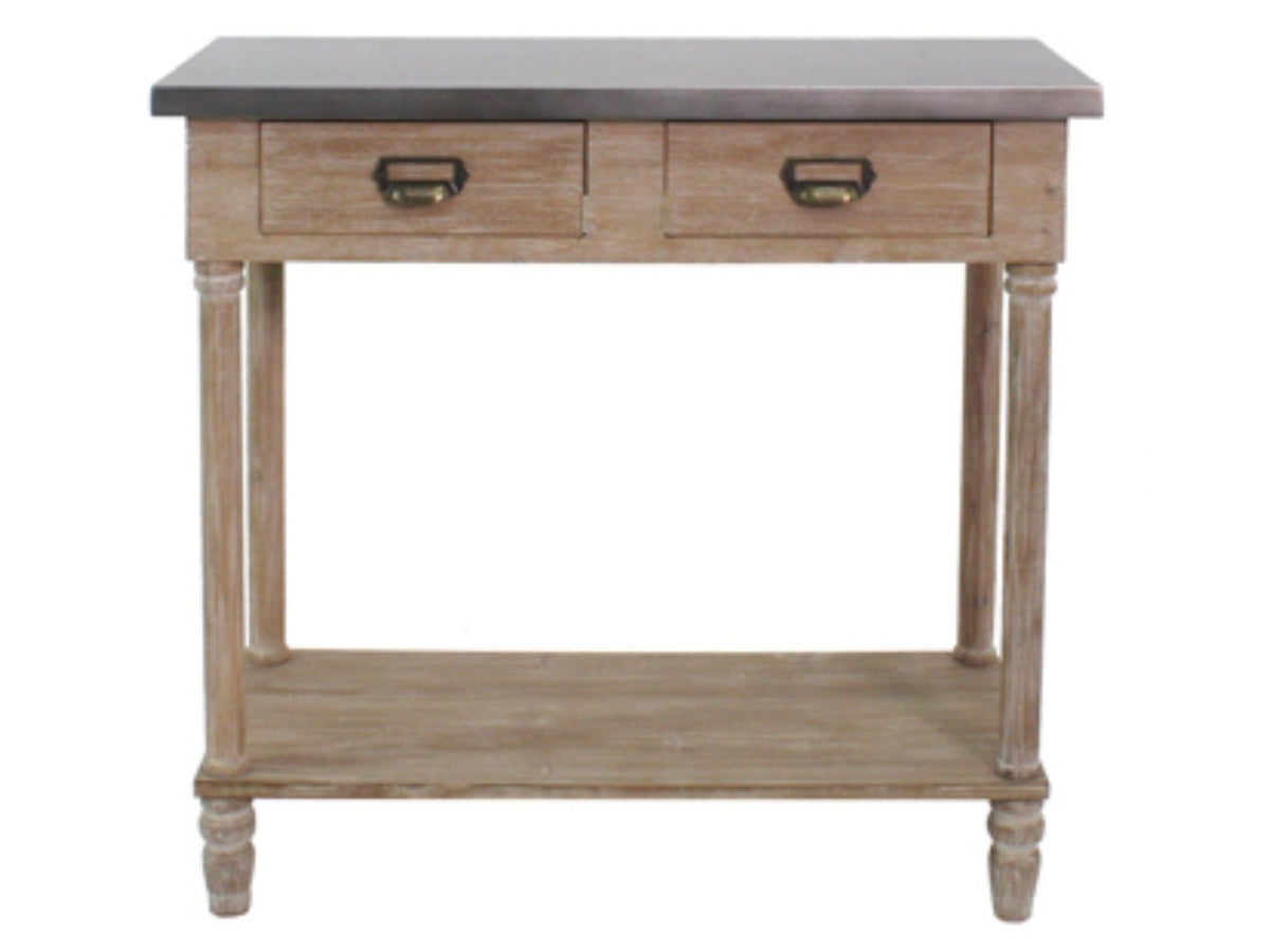 Elements Darwen 2 Drawer End Table