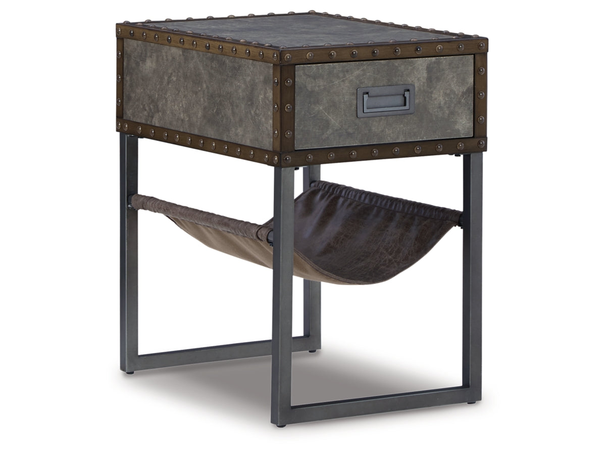 Derrylin Chairside End Table