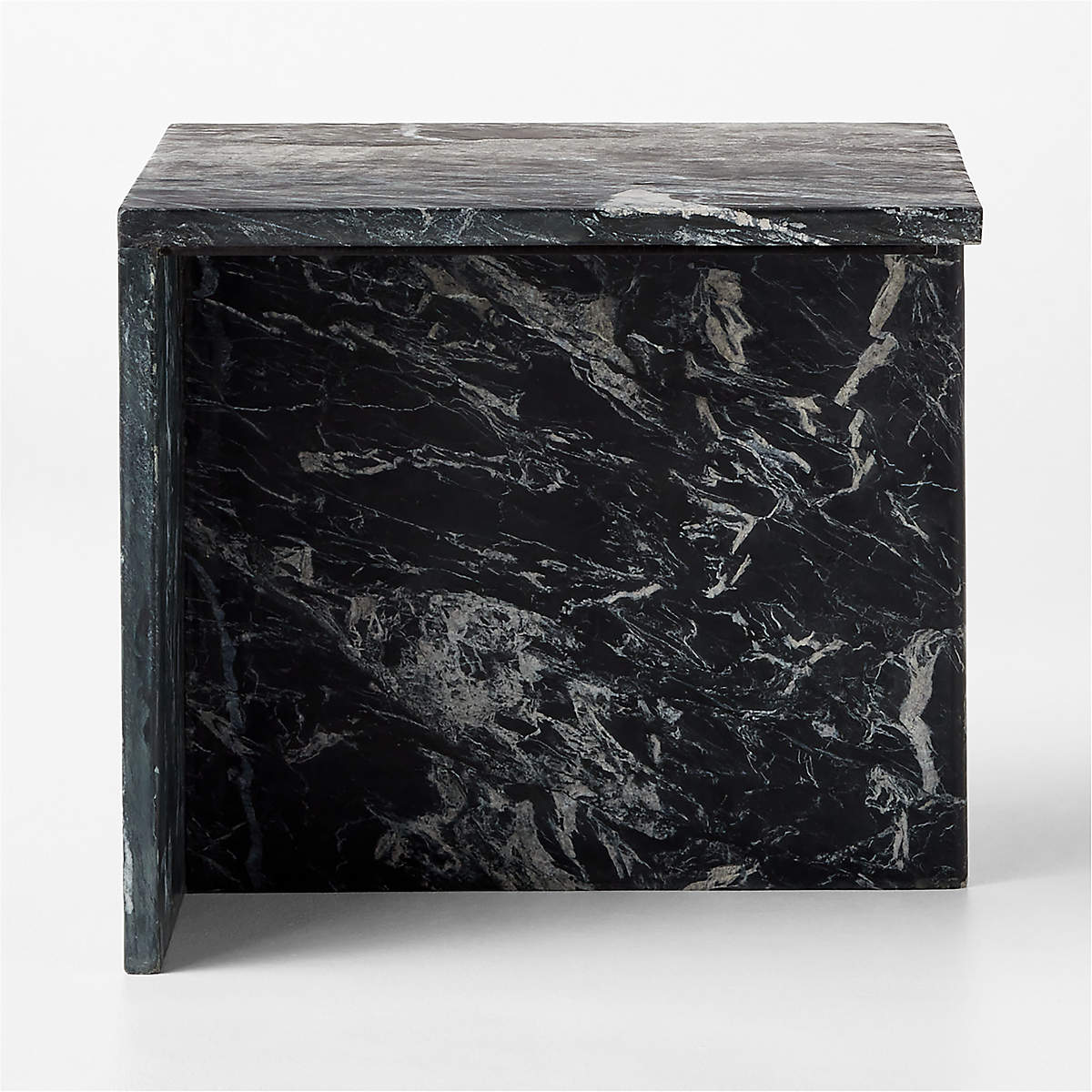 T Black Marble Side Tables