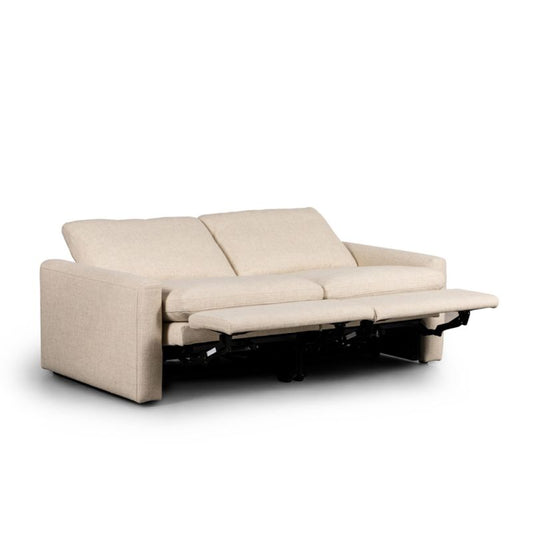 Tillery 2-Piece Antigo Natural Fabric Power Recliner Sofa