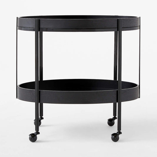 Toast Black Bar Cart