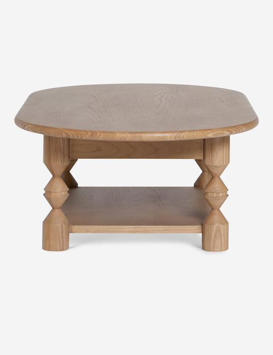 Topia Oval Coffee Table By Ginny Macdonald - Natural