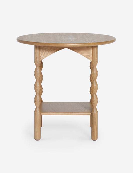 Topia Round Side Table By Ginny Macdonald - Black