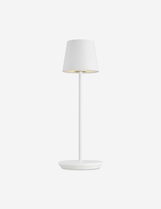 Carla Cordless Table Lamp - White