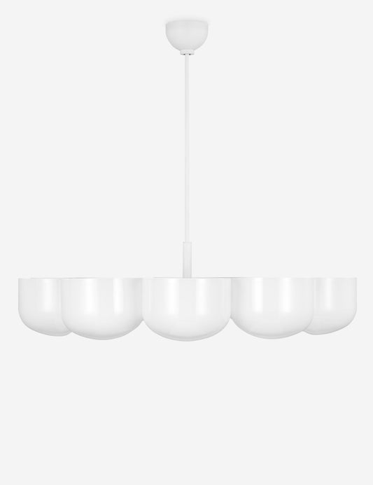 Cheverny Chandelier By Christiane Lemieux - White