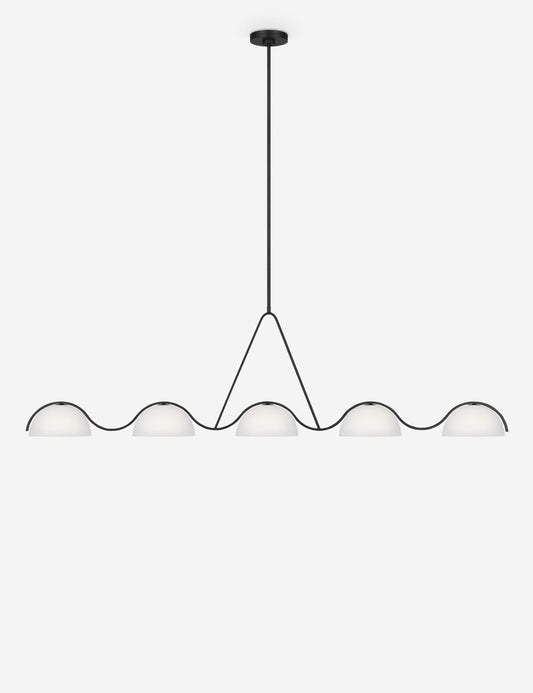 Nido Linear Chandelier By Kelly Wearstler