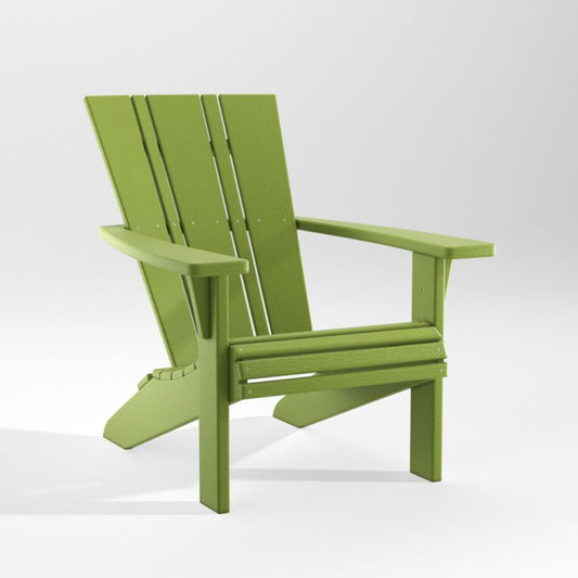 Vista Ii Lime Outdoor Adirondack Chair By Polywood®