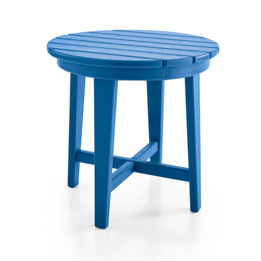 Vista Ii Pacific Blue Adirondack Outdoor Side Table By Polywood®