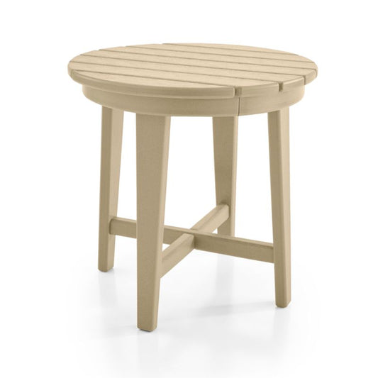 Vista Ii Sand Adirondack Outdoor Side Table By Polywood®