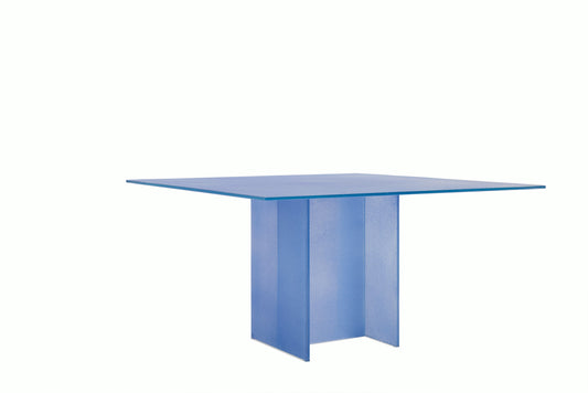 Simoon Square Glass Dining Table