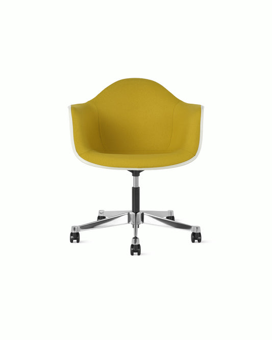 Eames Upholstered Molded Plastic Task Armchair