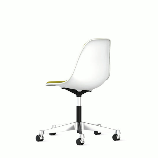 Eames Upholstered Molded Plastic Task Side Chair