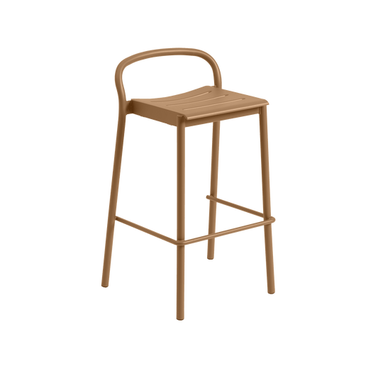 Linear Steel Stool, Bar