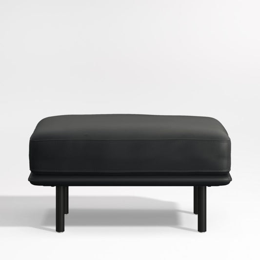 Wells Renew Vegan Leather Ottoman