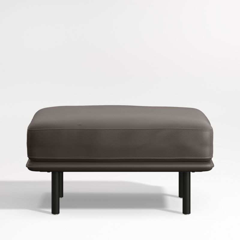 Wells Renew Vegan Leather Ottoman