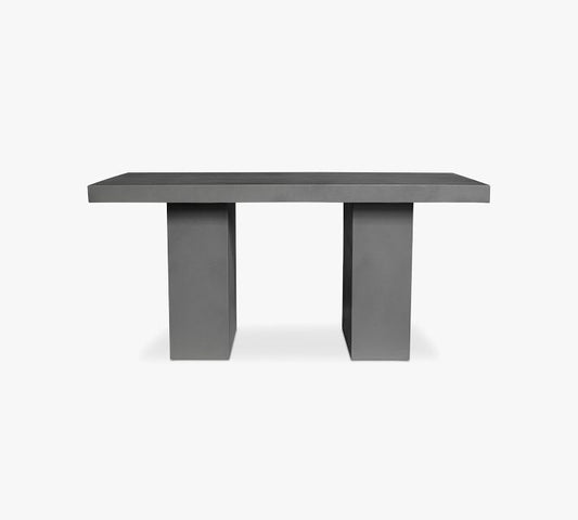 Adonis Rectangular Concrete Outdoor Dining Table