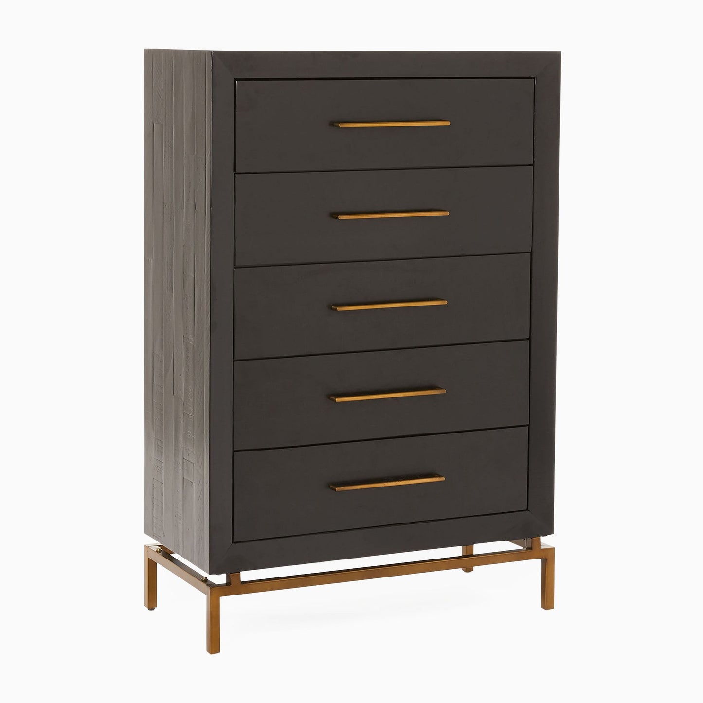 Alexa Burnished 5-Drawer Dresser (33.5")