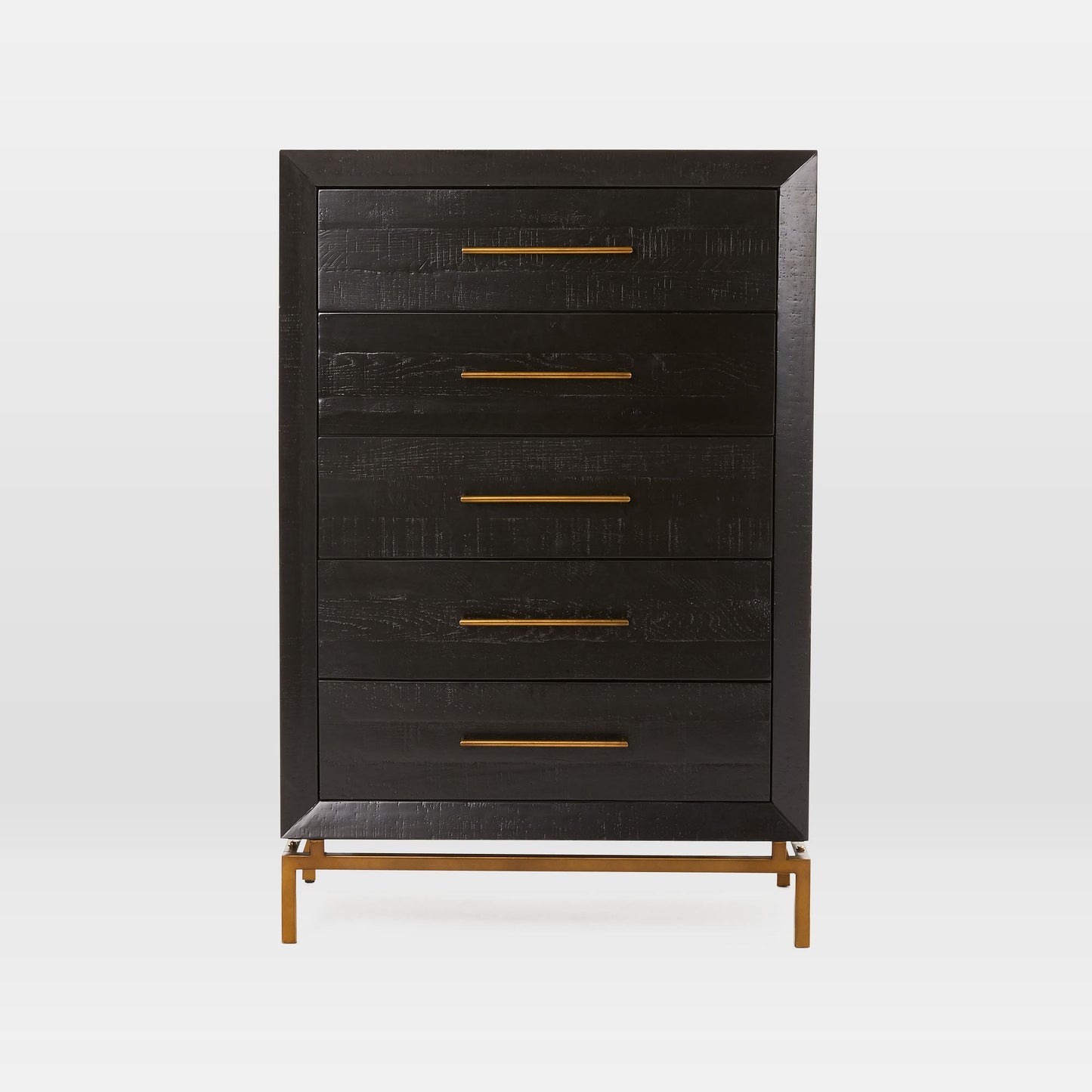 Alexa Burnished 5-Drawer Dresser (33.5")