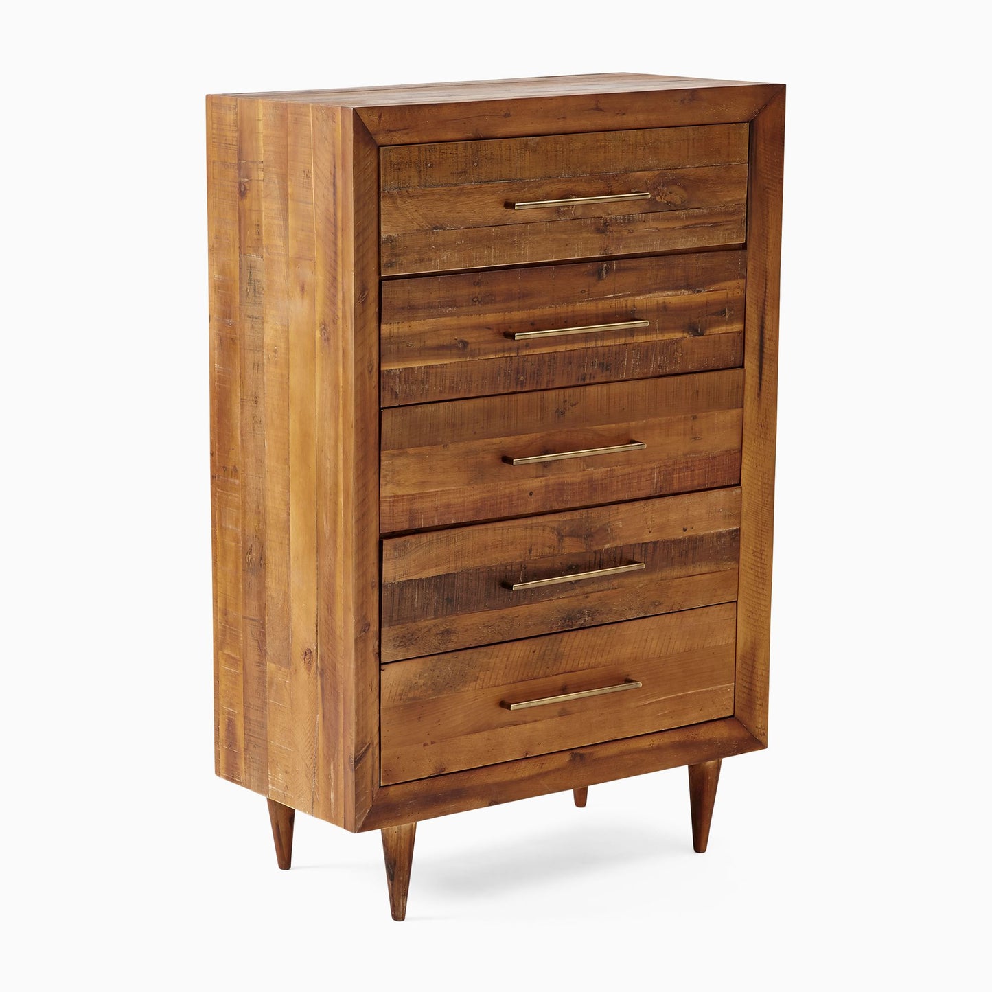 Alexa Reclaimed Wood 5-Drawer Dresser (34")