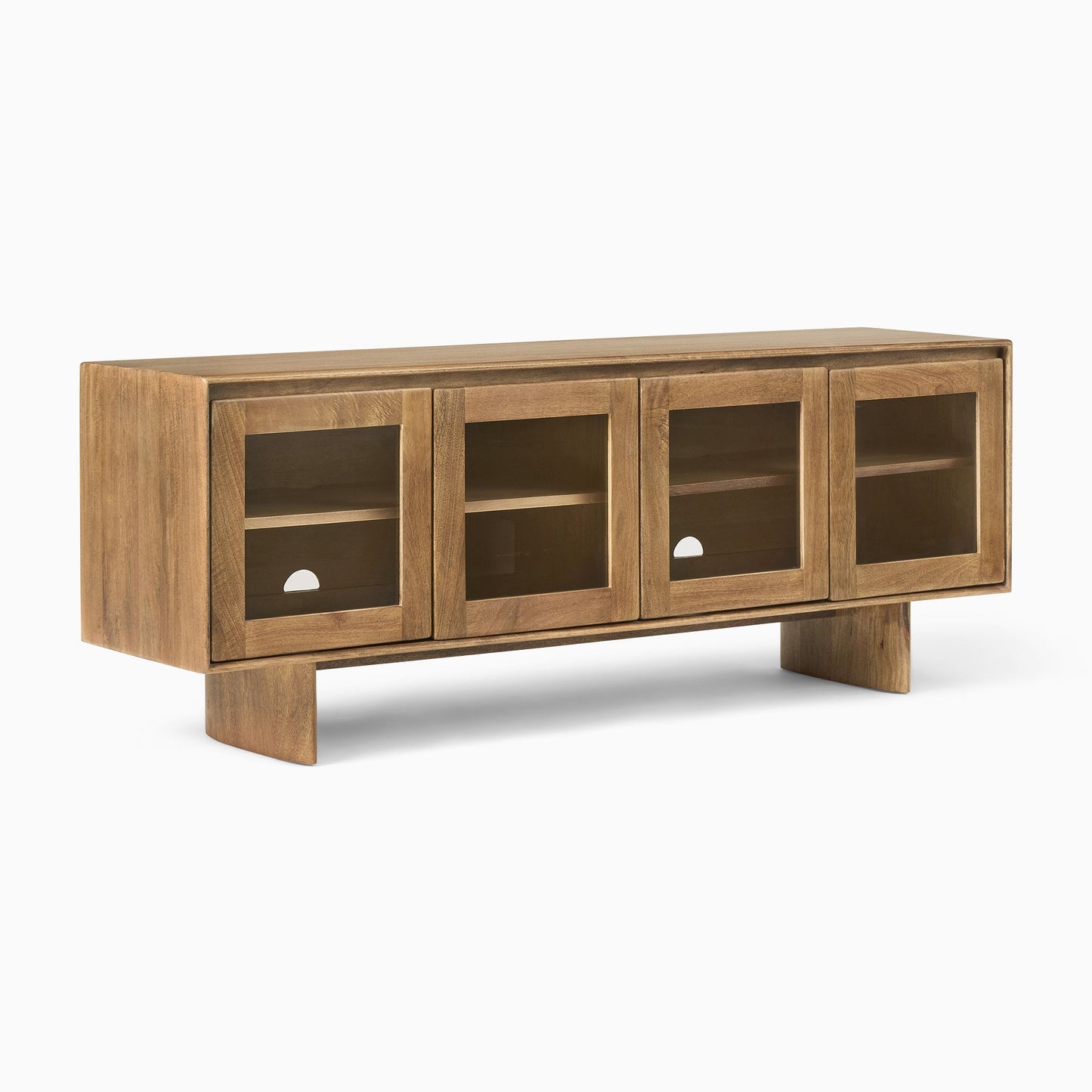 Anton Glass Media Console (68"–80")