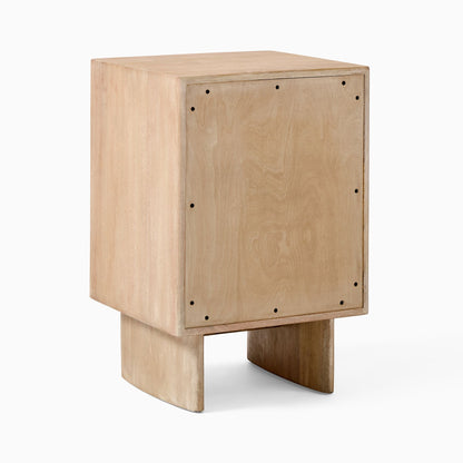 Anton Solid Wood Nightstand (16"–28")