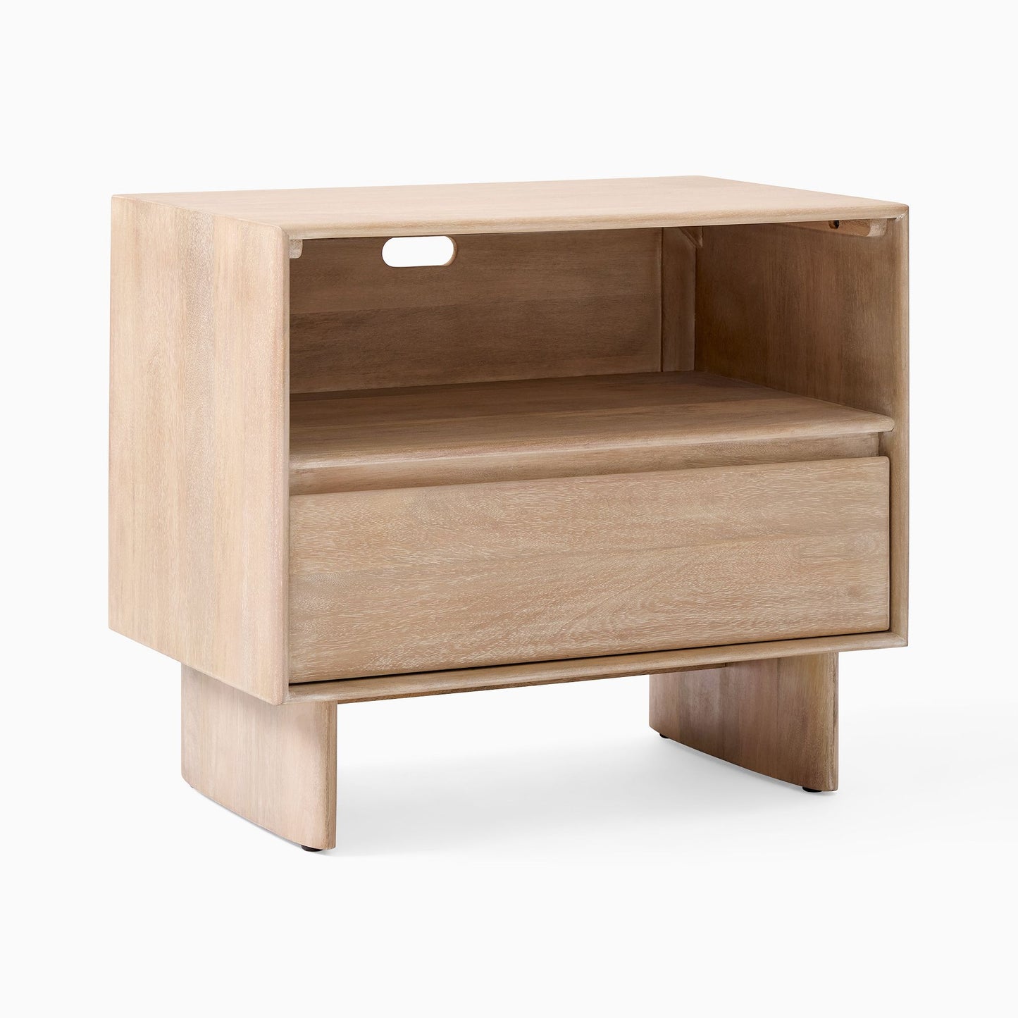 Anton Solid Wood Nightstand (28")