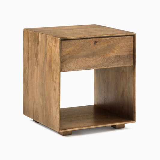 Anton Solid Wood Side Table (20")