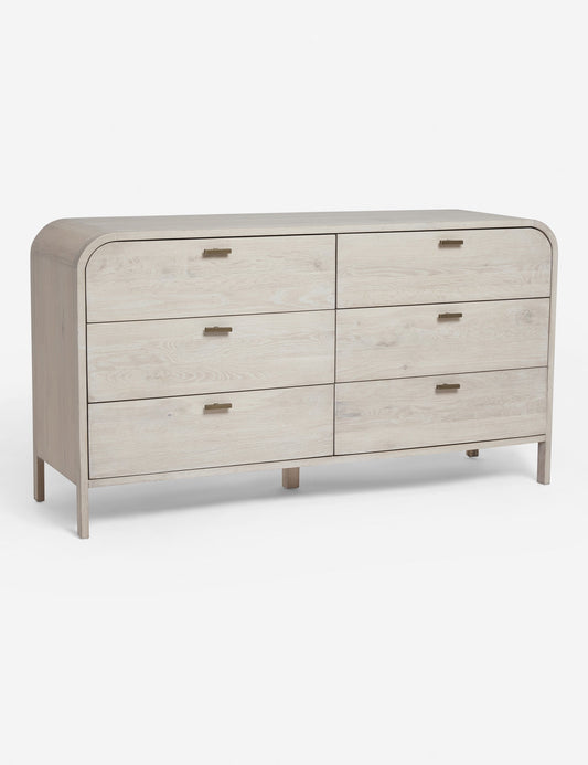 Brooke 6-Drawer Dresser - Natural