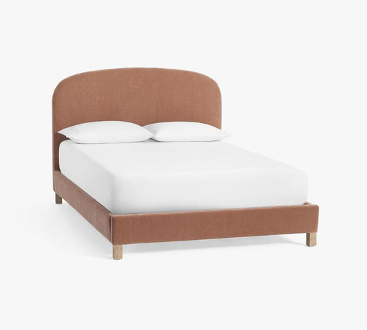 Arlo Upholstered Arched Bed