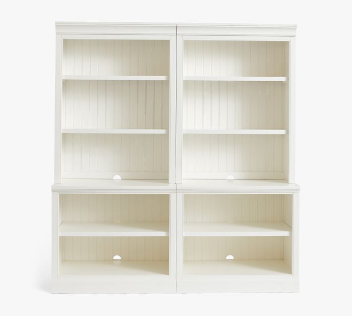 Aubrey Shelf With File Cabinets (72")