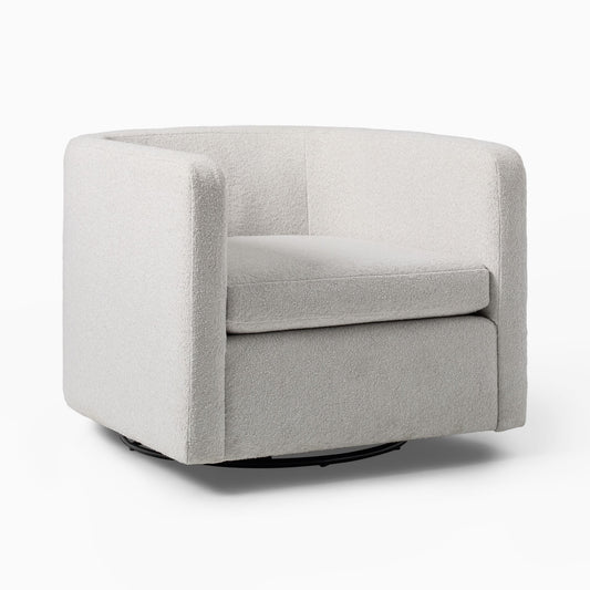 Bacall Curved Swivel Chair