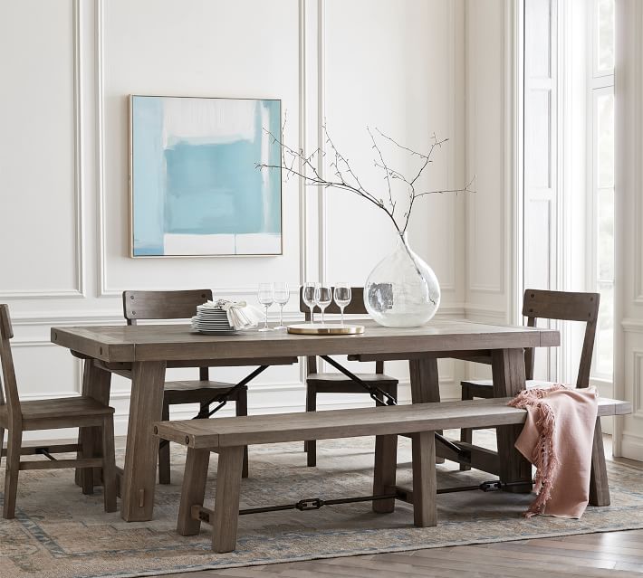 Benchwright Extending Dining Table (60"-144")