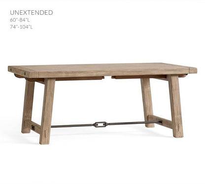 Benchwright Extending Dining Table (60"-144")