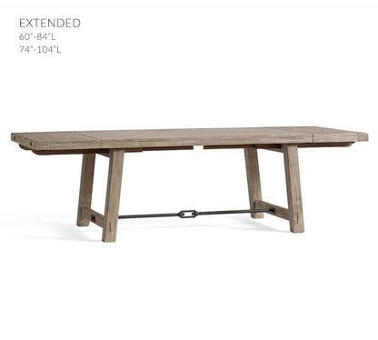 Benchwright Extending Dining Table (60"-72")