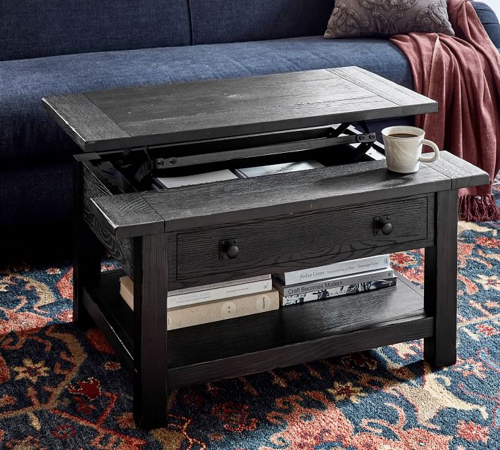 Benchwright Rectangular Lift-Top Coffee Table (36")