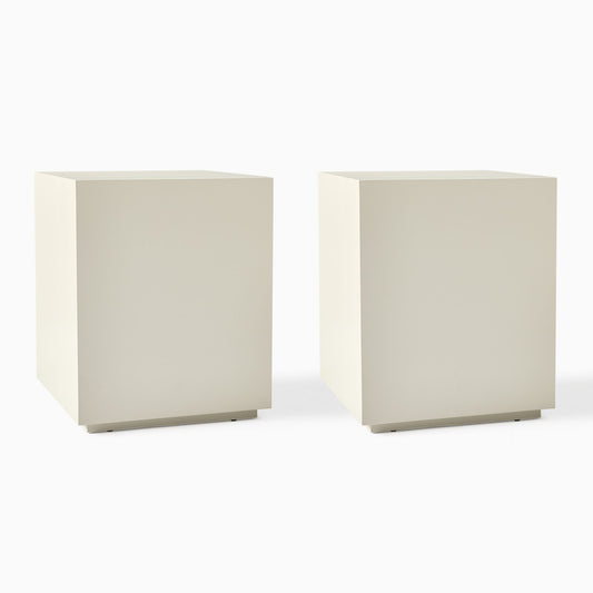 Billy Cotton Lacquered Nightstands (18") - Set Of 2