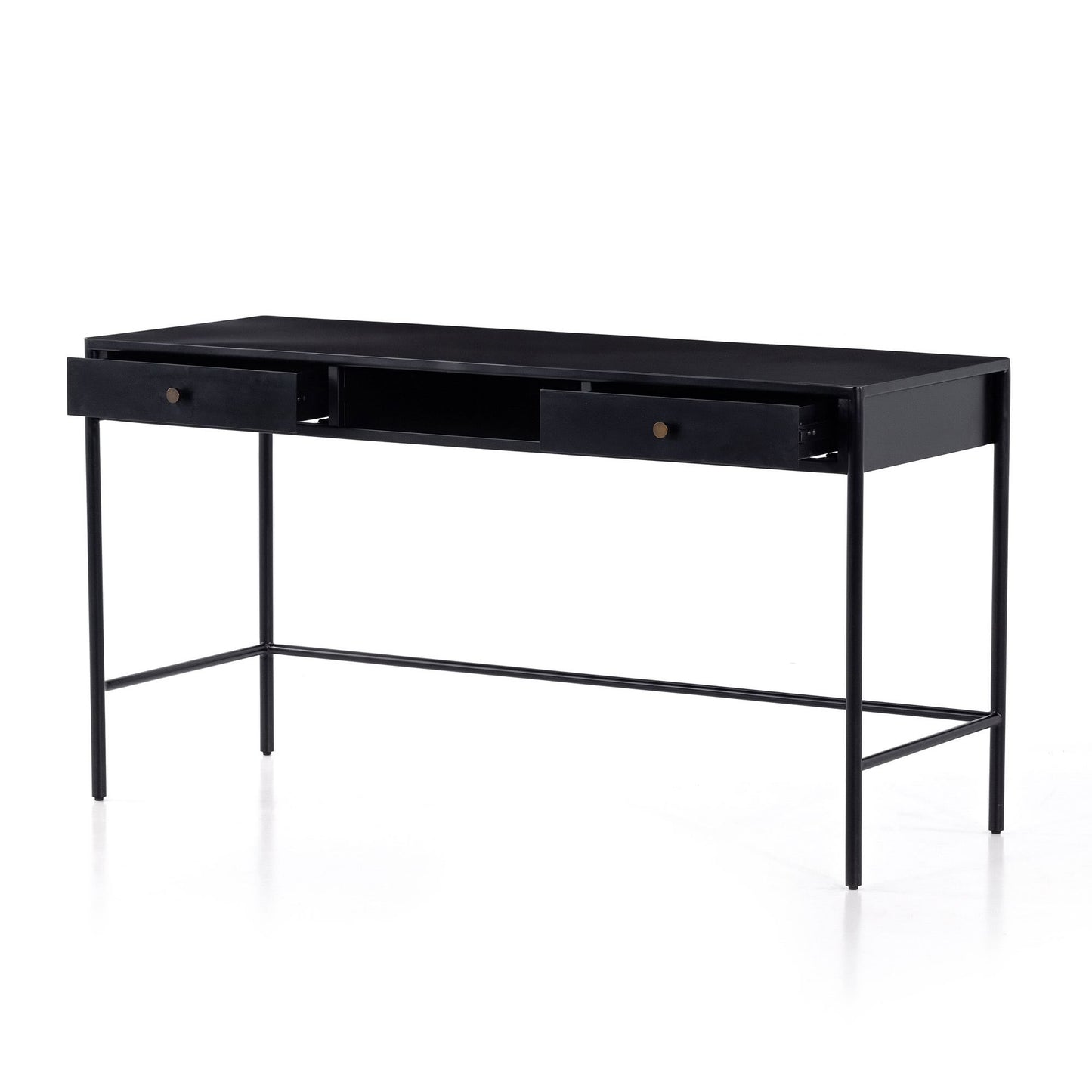 Bronzed Iron Desk (58")