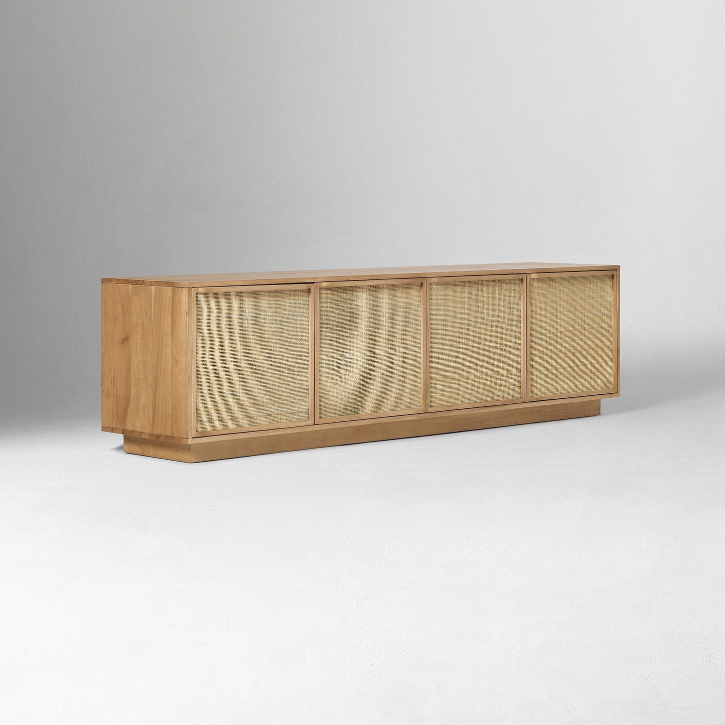 Callahan Rattan Media Console (80")