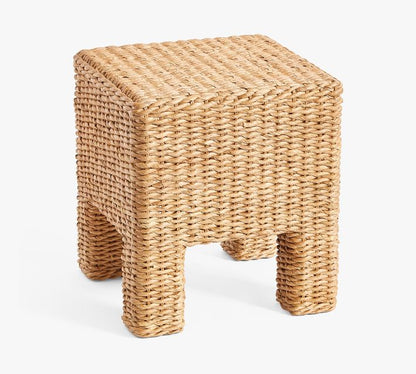 Cardiff Square Woven Side Table (18")