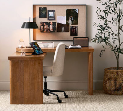 Cayman L-Shape Rotating Desk (50")