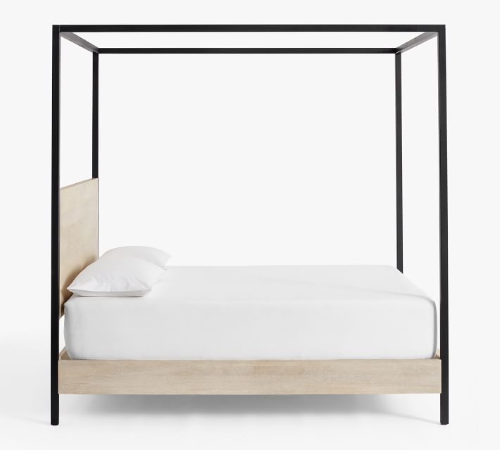 Cayman Metal Canopy Bed